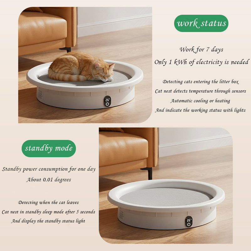 Pet Home Smart Cat Nest Smart Dog Nest Cat Dog Nest Winter Summer Smart Nest
