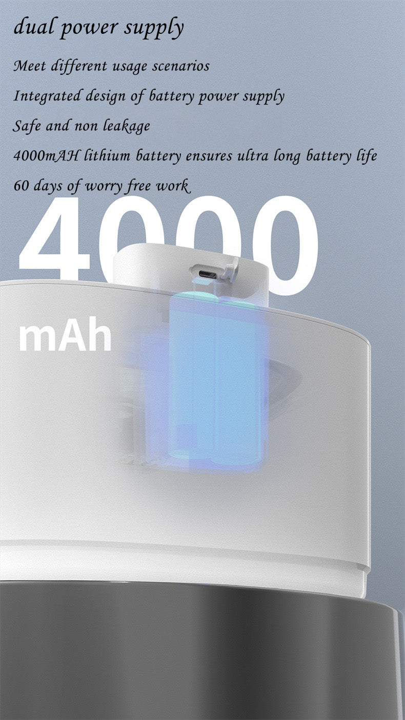 Smart Pet Water Dispenser Wireless Stainless Steel Cat Dog Silent Filtered Live Water Automatic Drinking Fountain Cat Water Dispenser