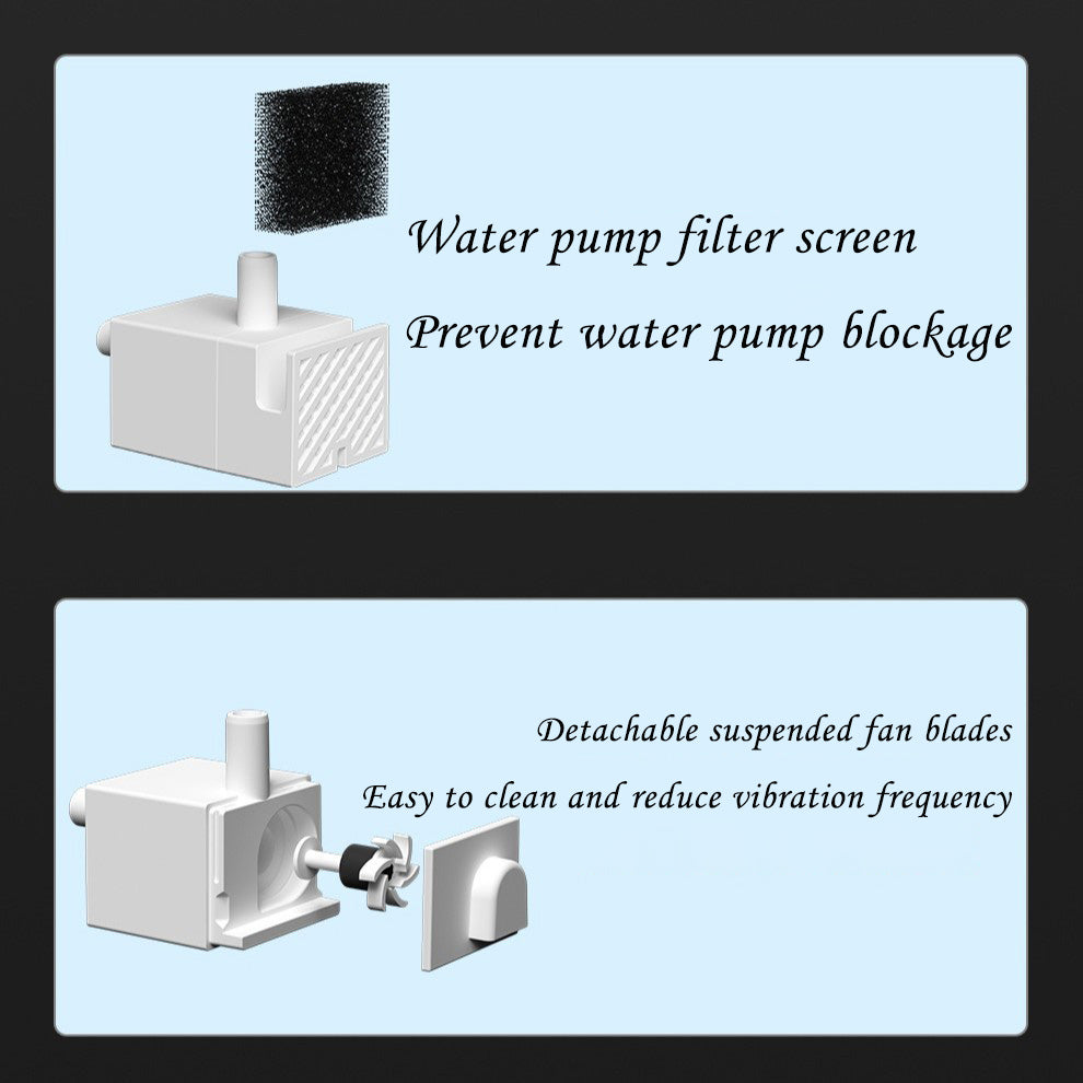 Smart Pet Water Dispenser Wireless Stainless Steel Cat Dog Silent Filtered Live Water Automatic Drinking Fountain Cat Water Dispenser