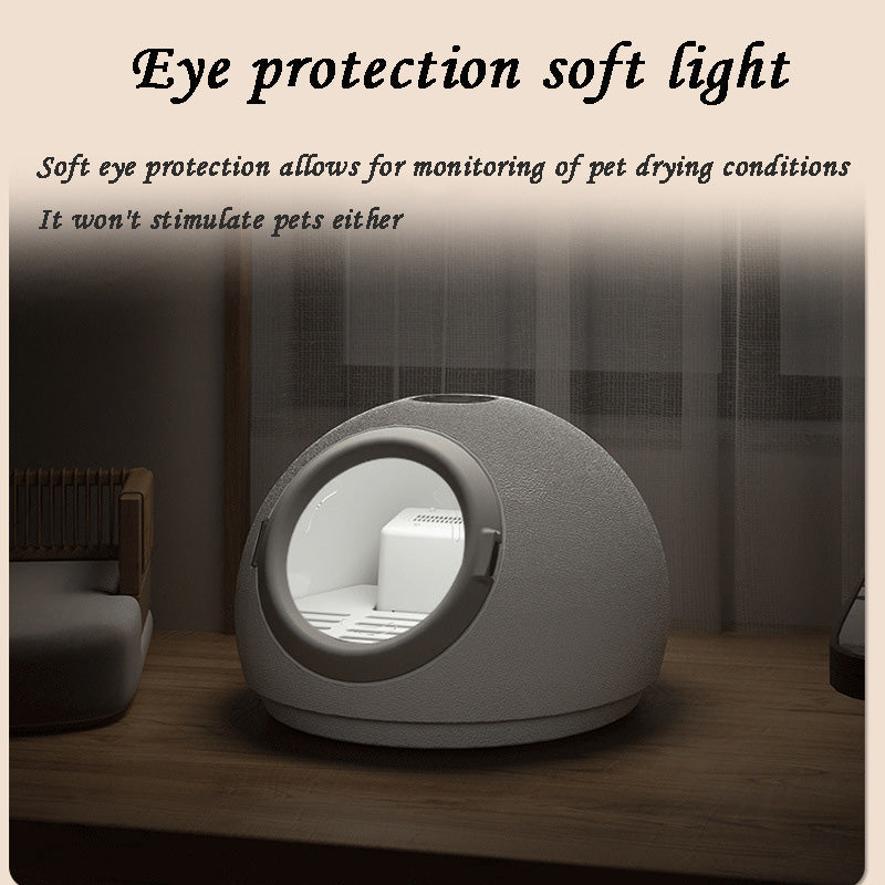 Pet cat drying box, small dog drying box, intelligent drying box, technology drying box