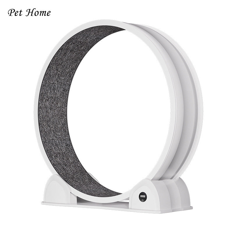Smart Display ABS Cat Treadmill Cat Roller Silent Running Wheel Fitness Exercise Cat Climbing Frame Pet Toy