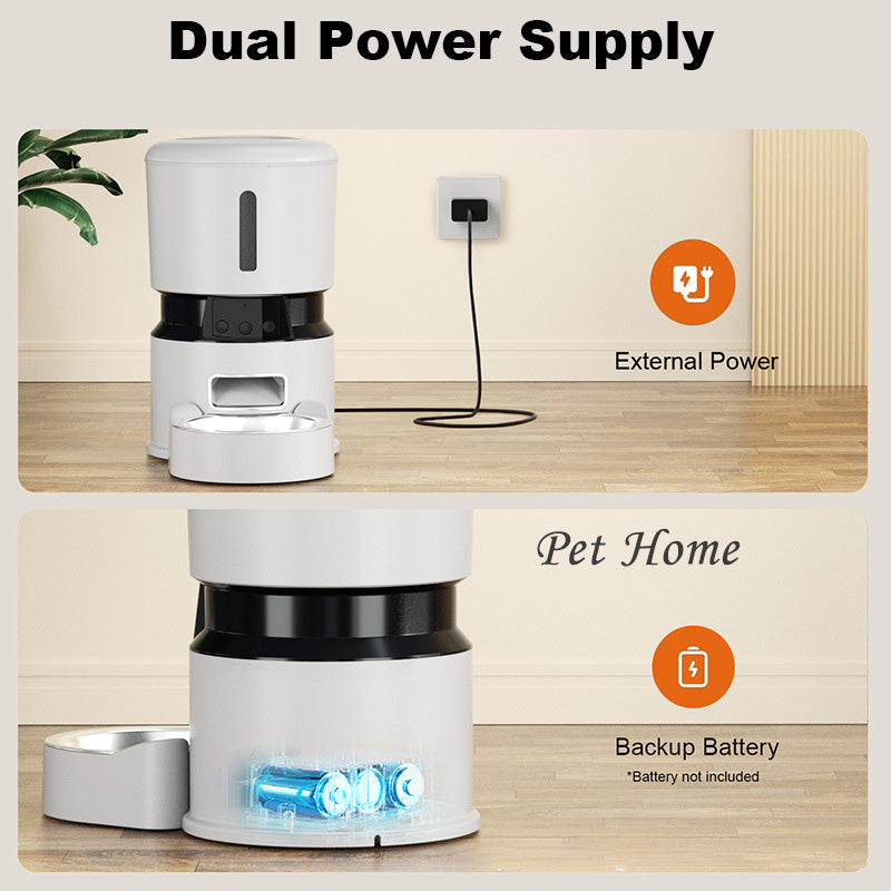 Smart Cat Feeding APP, Cat Feeding Dog WIFI Remote Operation, Smart Cat Basin