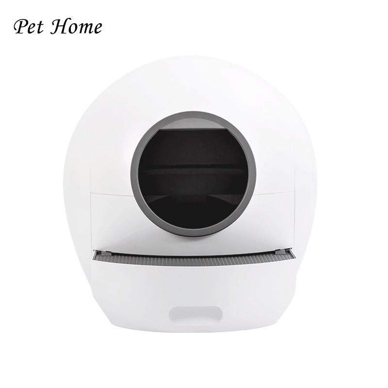 New Smart Cat Litter Box WIFI Automatic Poop Scooping UV Sterilization Fully Automatic Cat Toilet Pet Cat Supplies