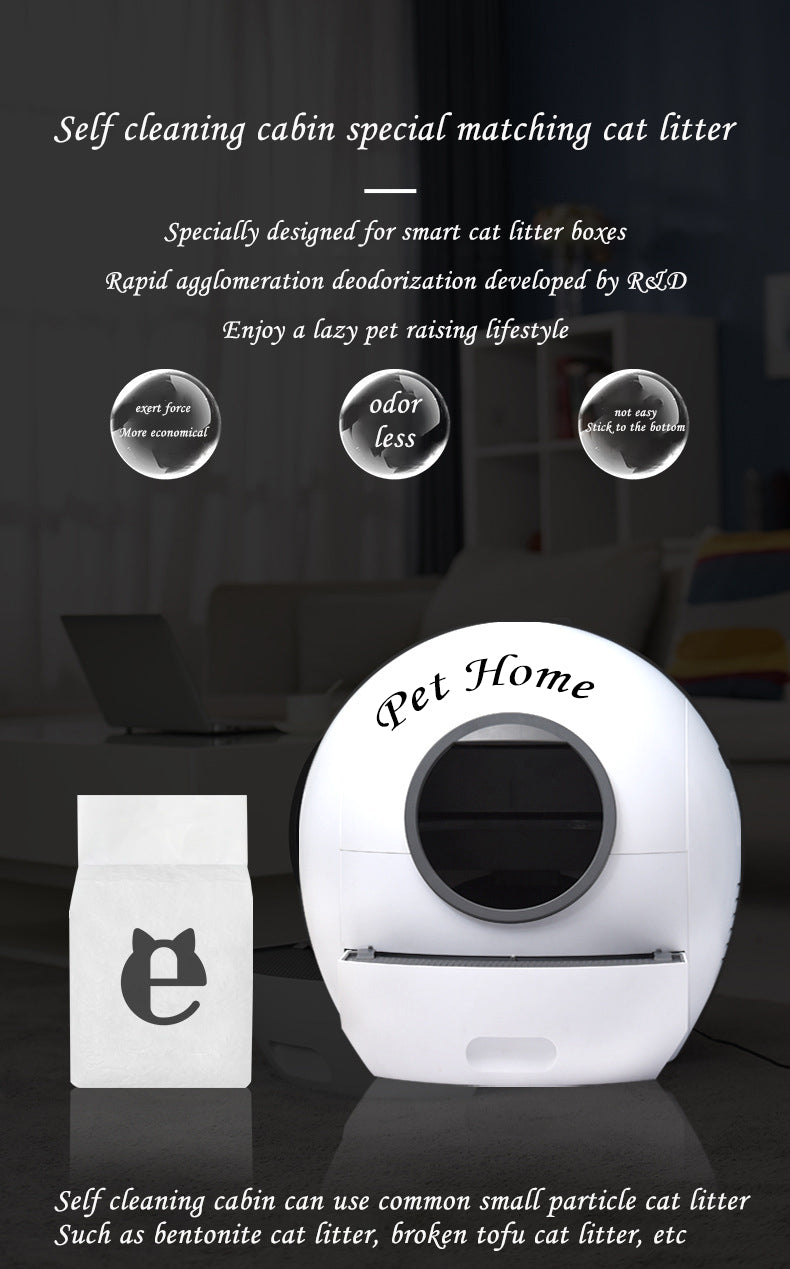 New Smart Cat Litter Box WIFI Automatic Poop Scooping UV Sterilization Fully Automatic Cat Toilet Pet Cat Supplies