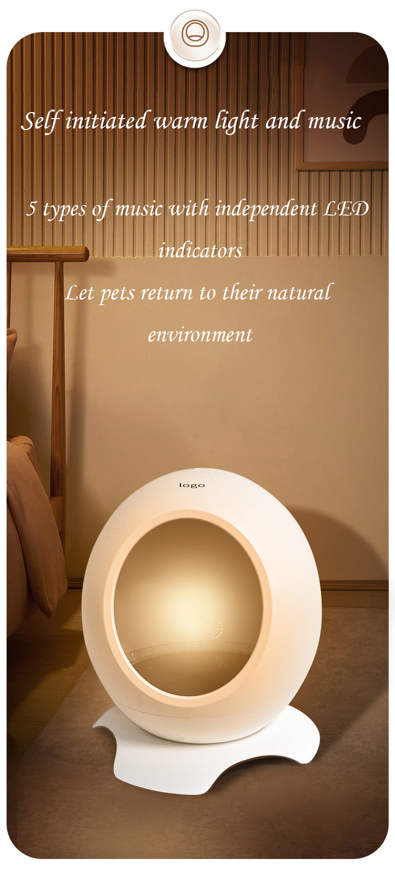 Intelligent Heating and Cooling Cat Bed All-Season Cat Bed Constant Temperature Cat Bed Pet Bed Cat Bed Dog Bed Silent Constant Temperature Heating