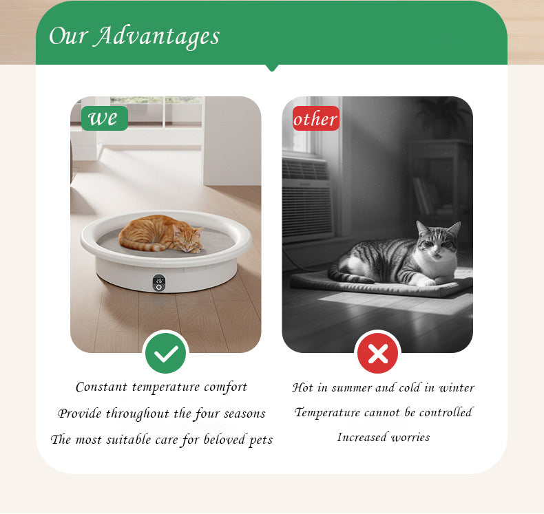 Pet Home Smart Cat Nest Smart Dog Nest Cat Dog Nest Winter Summer Smart Nest