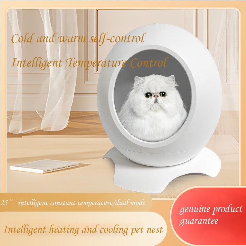 Intelligent Heating and Cooling Cat Bed All-Season Cat Bed Constant Temperature Cat Bed Pet Bed Cat Bed Dog Bed Silent Constant Temperature Heating