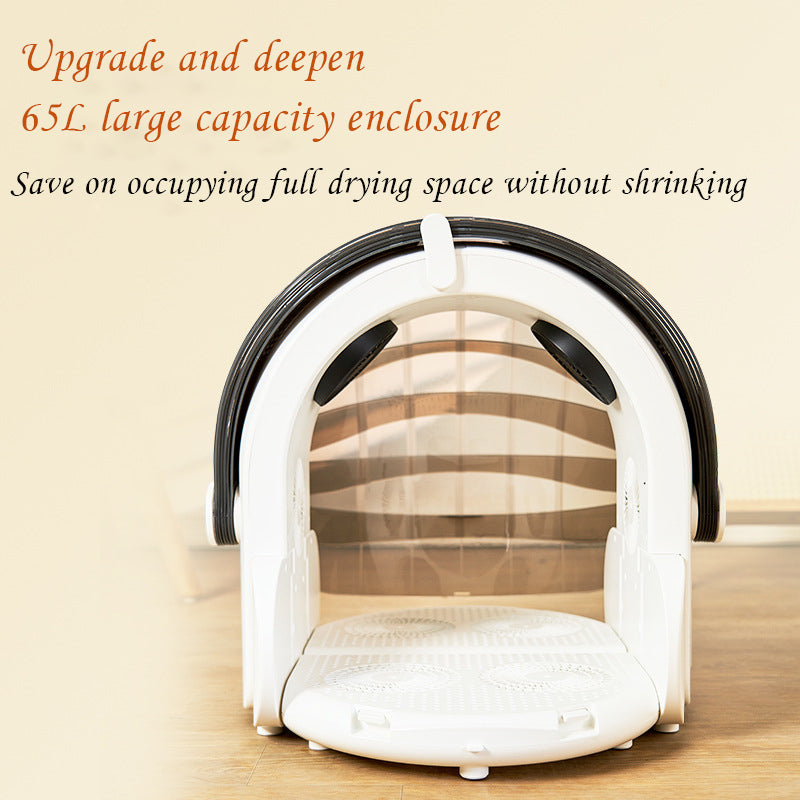 Pet Dryer Foldable Drying Box Cat Dryer Small Dog Drying Blowing Hair Household Smart Drying Box