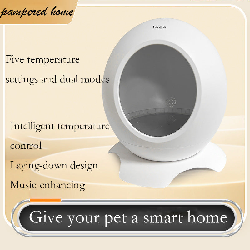 Intelligent Heating and Cooling Cat Bed All-Season Cat Bed Constant Temperature Cat Bed Pet Bed Cat Bed Dog Bed Silent Constant Temperature Heating