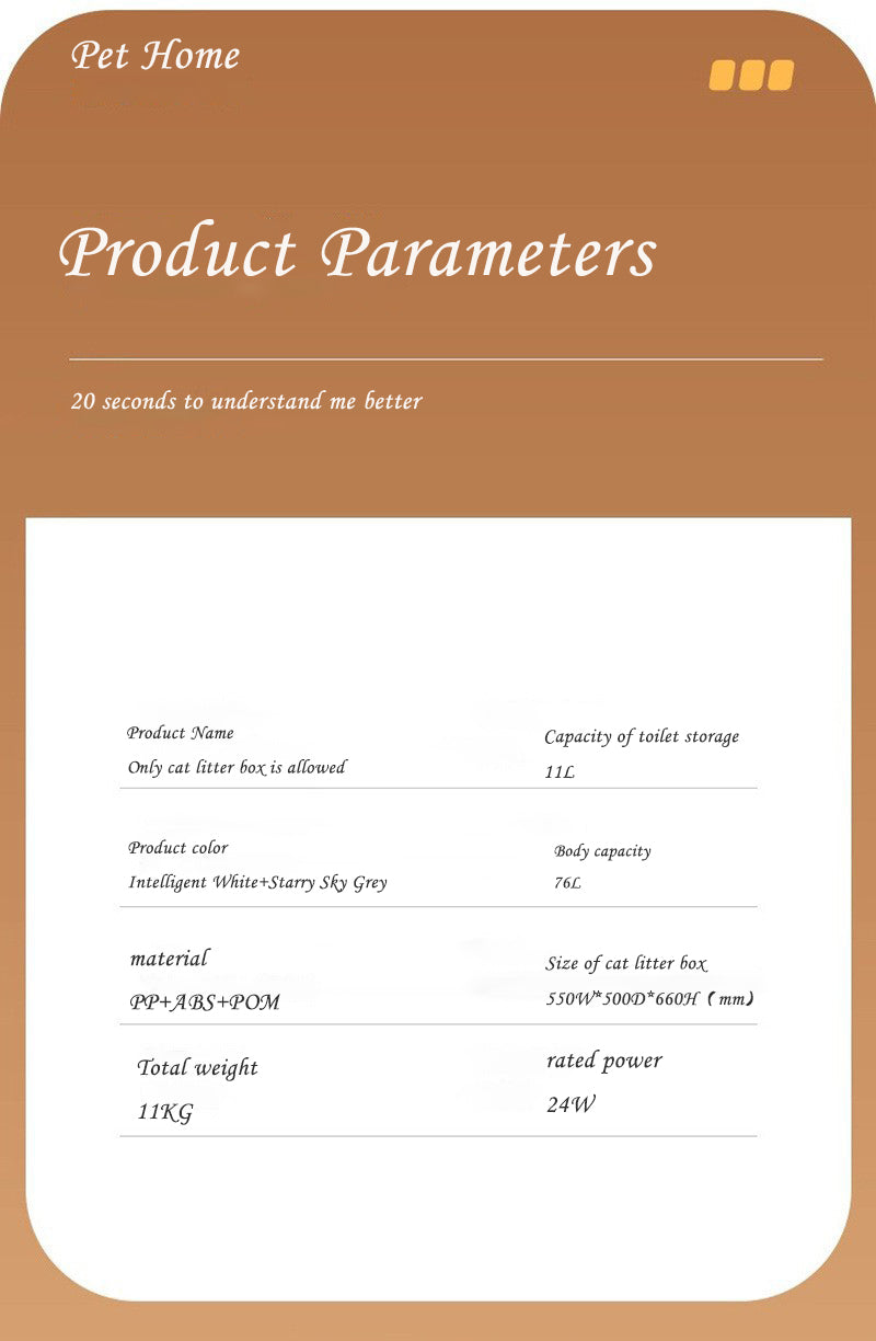 Open Smart Cat Litter Box Fully Automatic Cat Toilet Open Automatic Cleaning Poop Scooper Cat Supplies