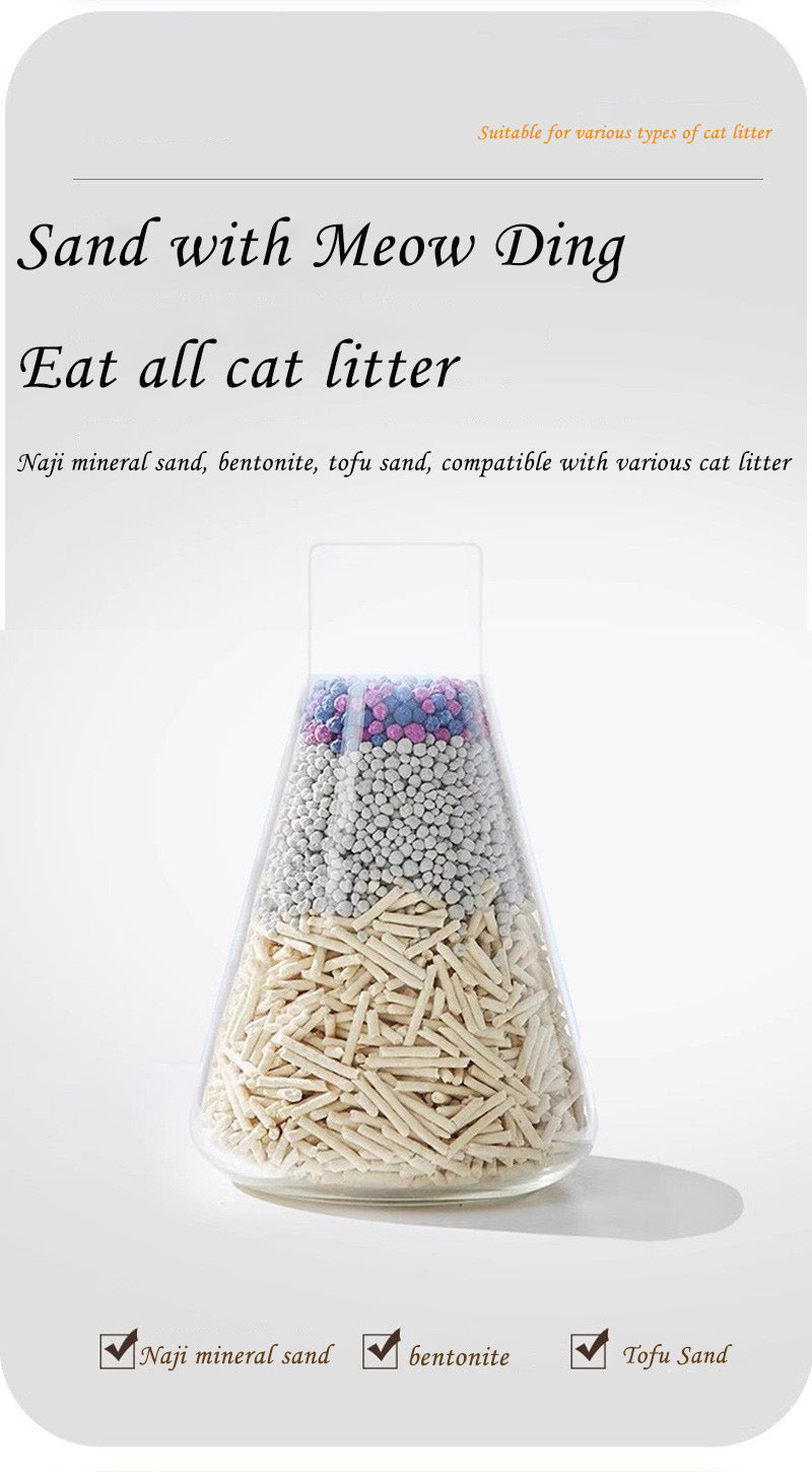 Open Smart Cat Litter Box Fully Automatic Cat Toilet Open Automatic Cleaning Poop Scooper Cat Supplies