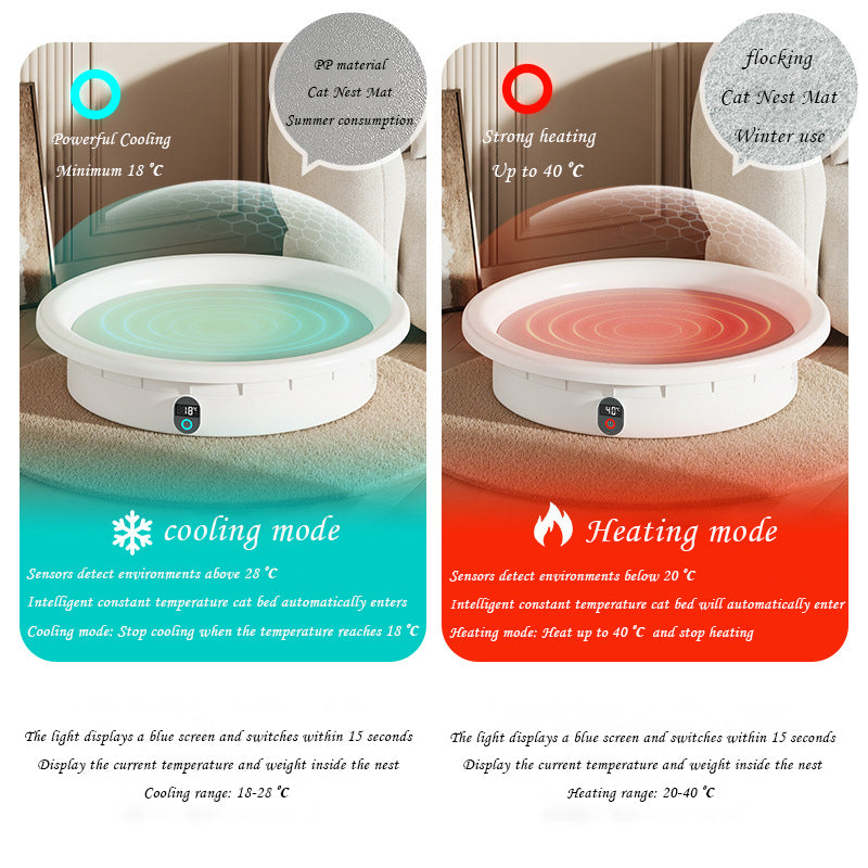 Pet Home Smart Cat Nest Smart Dog Nest Cat Dog Nest Winter Summer Smart Nest